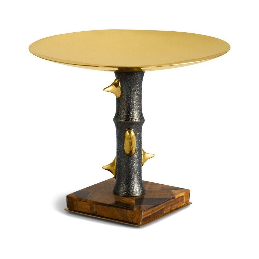 Michael Aram Thorn Tiger’s Eye Compote Serving Dish on Stand- NIB